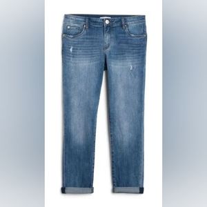 Women's STS Blue Darren Mid Rise Roll Cuffed Girlfriend Jean 27